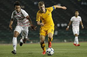 ESPN：澳大利亚队中场球员赖利・麦格里将因伤错过今夏世界杯